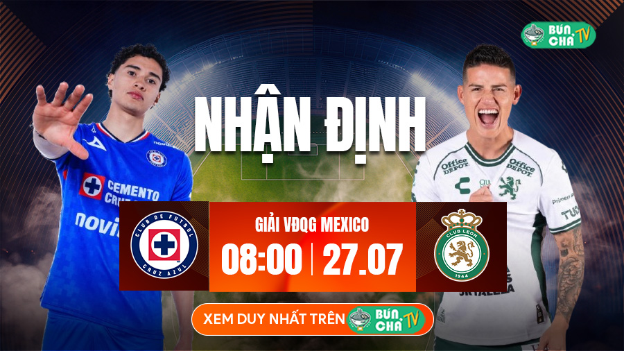 BUNCHATV: Trực tiếp bóng đá hôm nay - Xem bóng đá trực tuyến