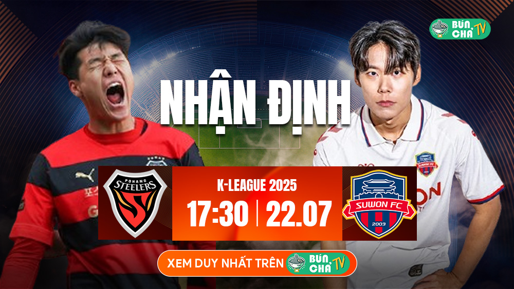 BUNCHATV: Trực tiếp bóng đá hôm nay - Xem bóng đá trực tuyến