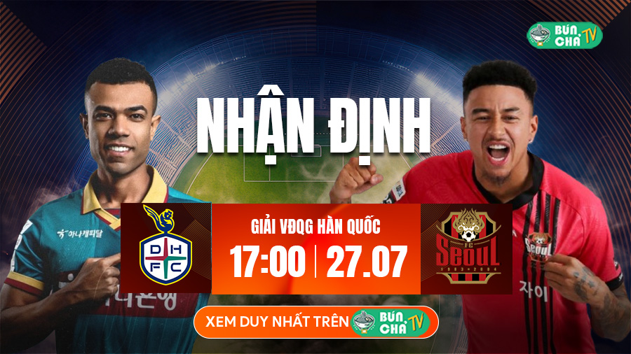 BUNCHATV: Trực tiếp bóng đá hôm nay - Xem bóng đá trực tuyến