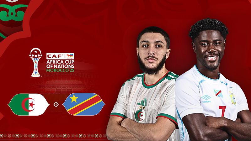 Trực tiếp Algeria vs DR Congo, 23h00 ngày 6/1