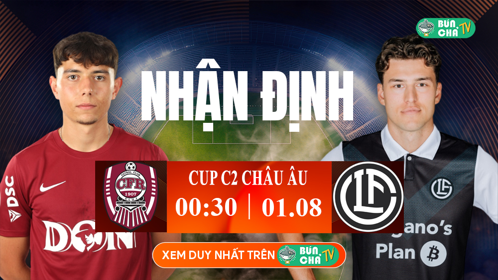 BUNCHATV: Trực tiếp bóng đá hôm nay - Xem bóng đá trực tuyến