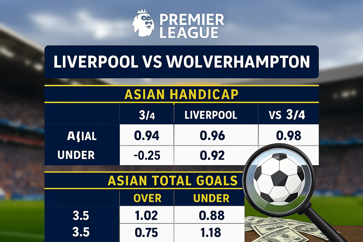 Tỷ lệ kèo nhà cái hôm nay được cập nhật đầy đủ và chi tiết